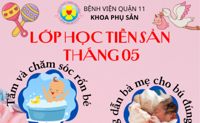 Lớp học tiền sản tháng 5 năm 2025